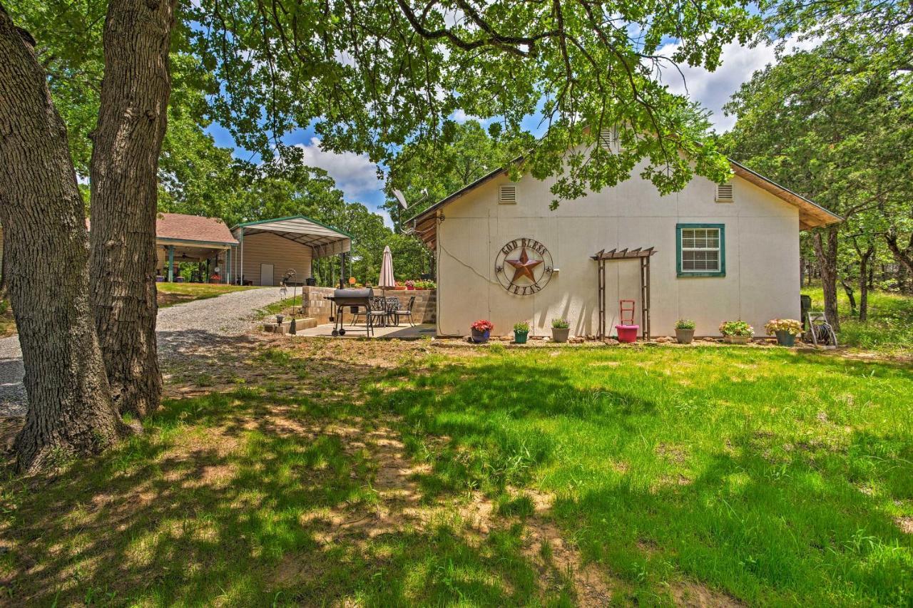 Lake Texoma Cabin - 1 Mi To Park And Boat Ramp! Willow Spring Eksteriør bilde