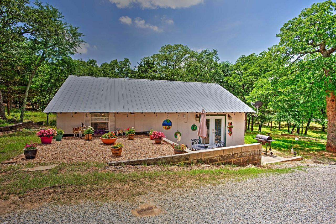 Lake Texoma Cabin - 1 Mi To Park And Boat Ramp! Willow Spring Eksteriør bilde